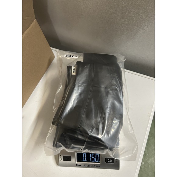 We The Free People Wide Leg Baggy Flare Flared Bootcut Vegan Leather Pants Sz 0 - Picture 8 of 8